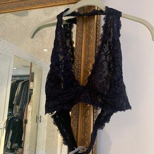 Black Free People Bralette